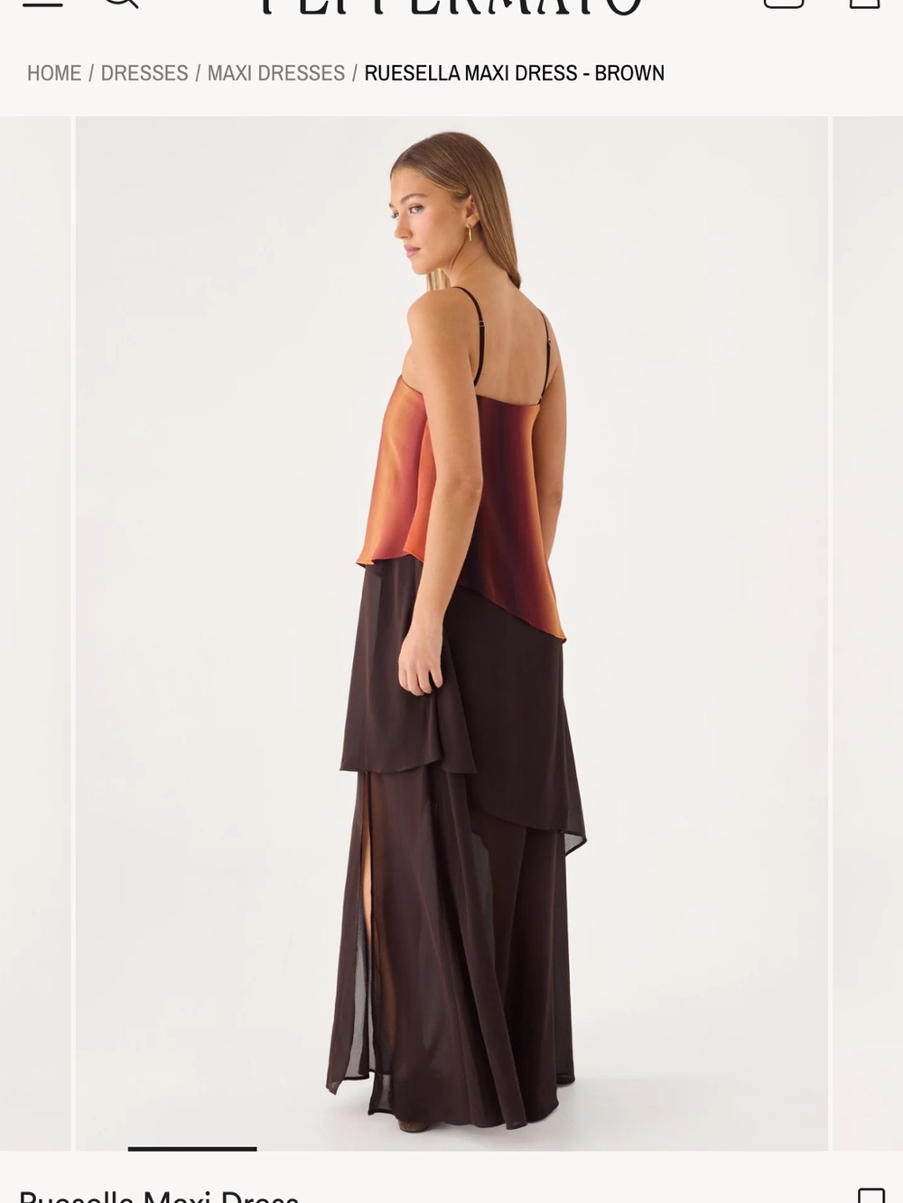 Peppermayo Ruesella Maxi Dress - BNWT - Picture 2 of 9